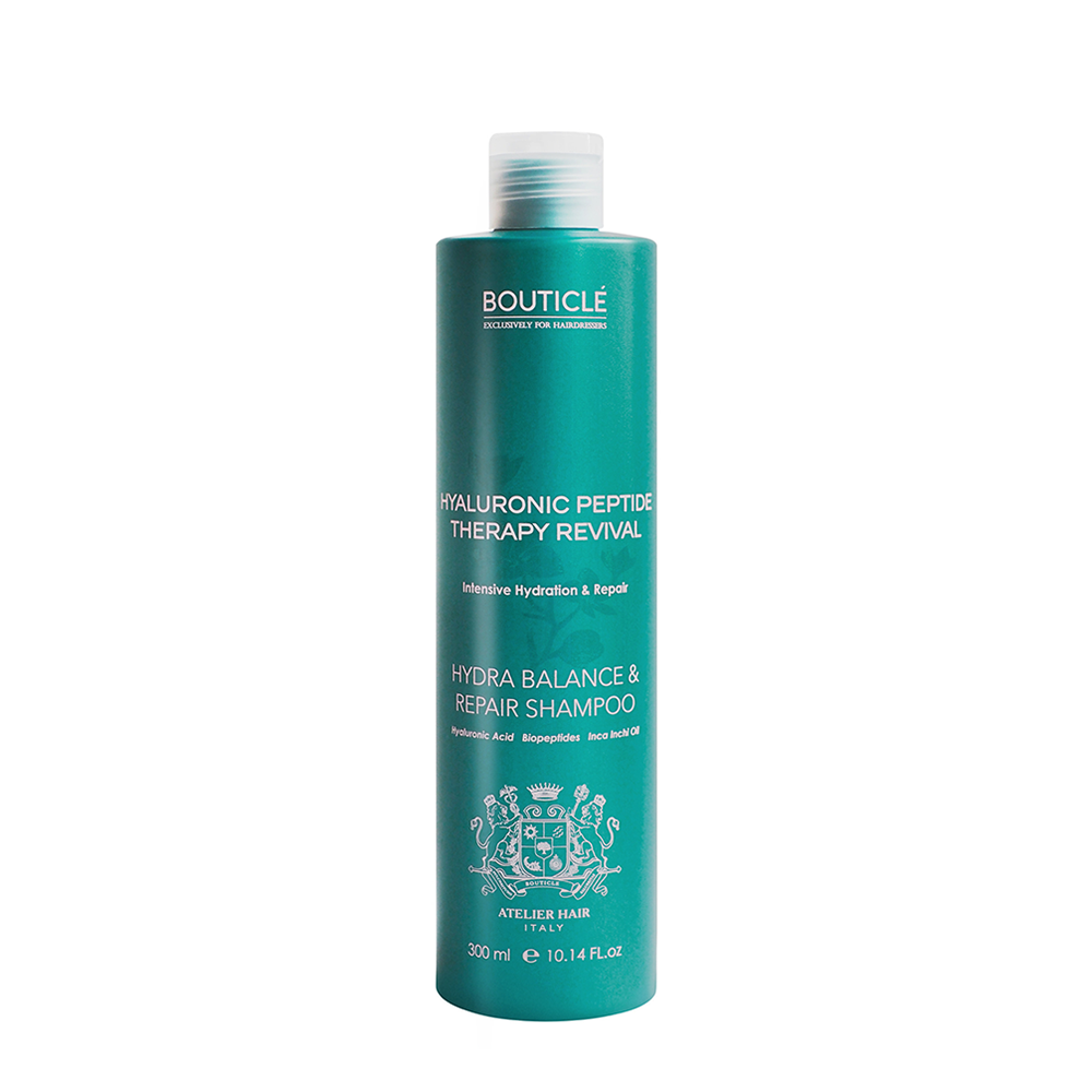 BOUTICLE Шампунь увлажняющий для очень сухих и поврежденных волос / Hydra Balance & Repair Shampoo 300 мл шампунь для сухих волос dry hair shampoo nutriente 5202 500 мл