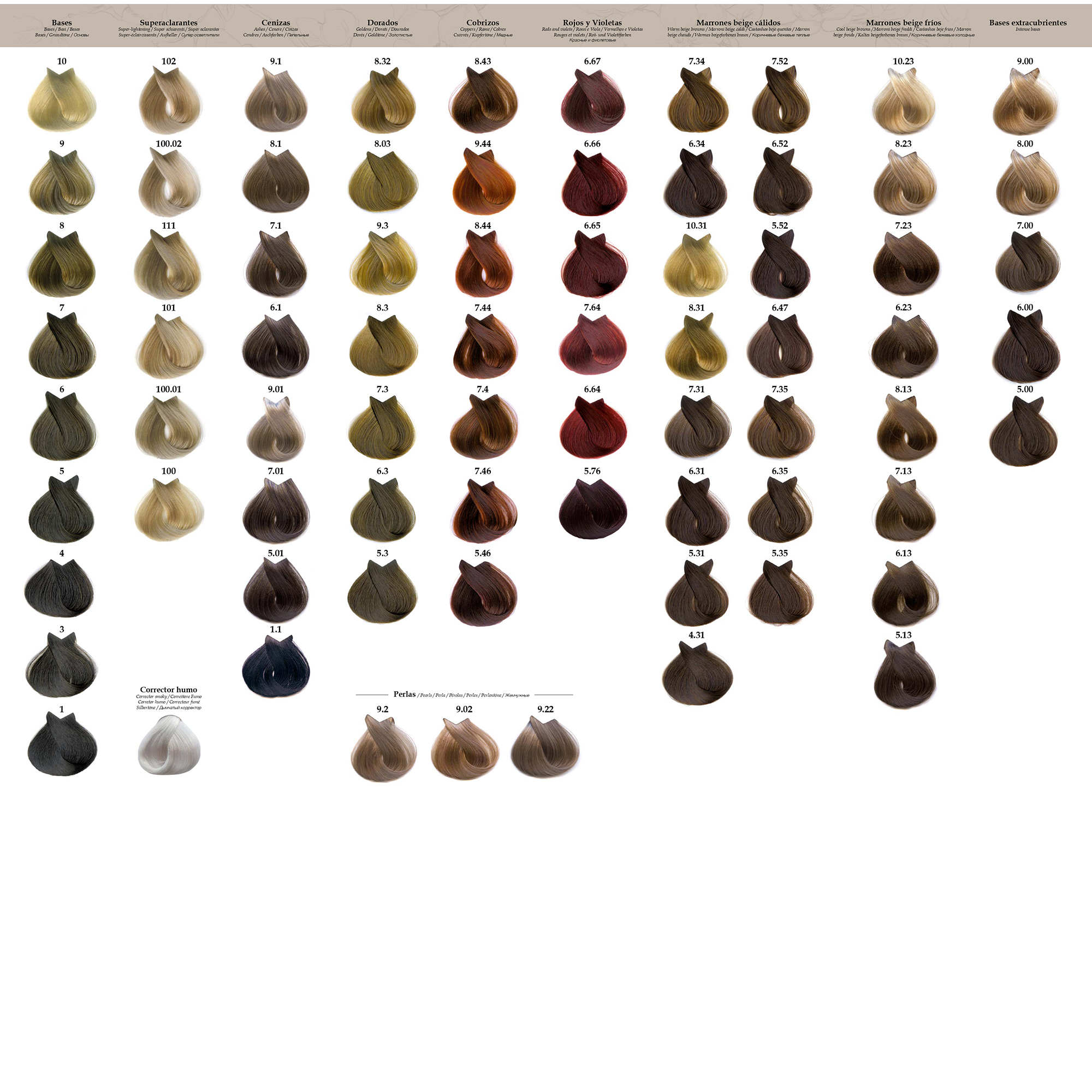 TAHE 6.34 краситель перманентный для волос / Organic Care Permanent Color Dark golden copper blonde 100 мл, фото 3