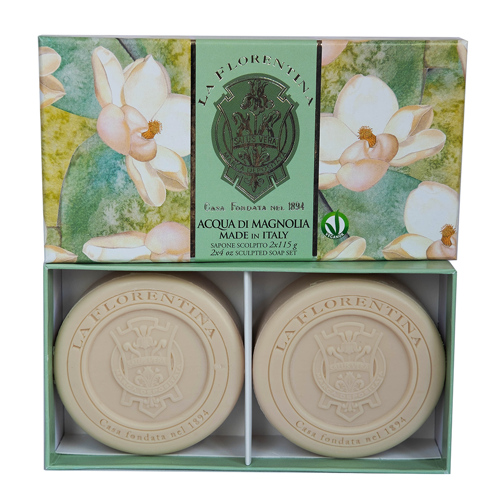 LA FLORENTINA Набор мыла свежая магнолия / Fresh Magnolia 2*115 гр, фото 2