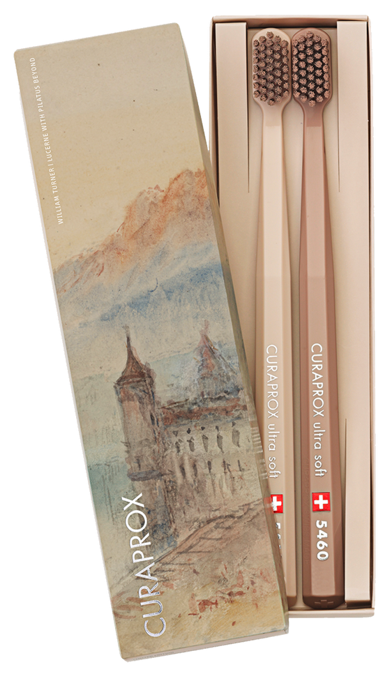 

CURAPROX Набор зубных щеток, песочный / CS5460/2Box William Turner 2 шт