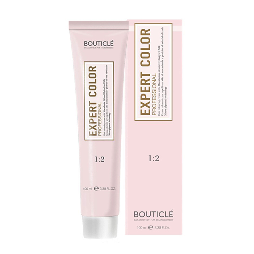 BOUTICLE 12/01 краска для волос, пепельный экстра блондин / Expert Color 100 мл, фото 2