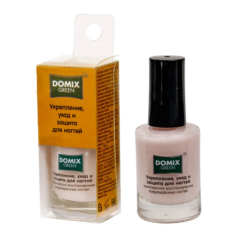 DOMIX Укрепление, уход и защита для ногтей / DG 11 мл misslyn базовое покрытие для ногтей восстановление и уход
