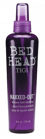 Купить TIGI Спрей для сильной фиксации и блеска волос / BED HEAD Maxxed Out 236 мл