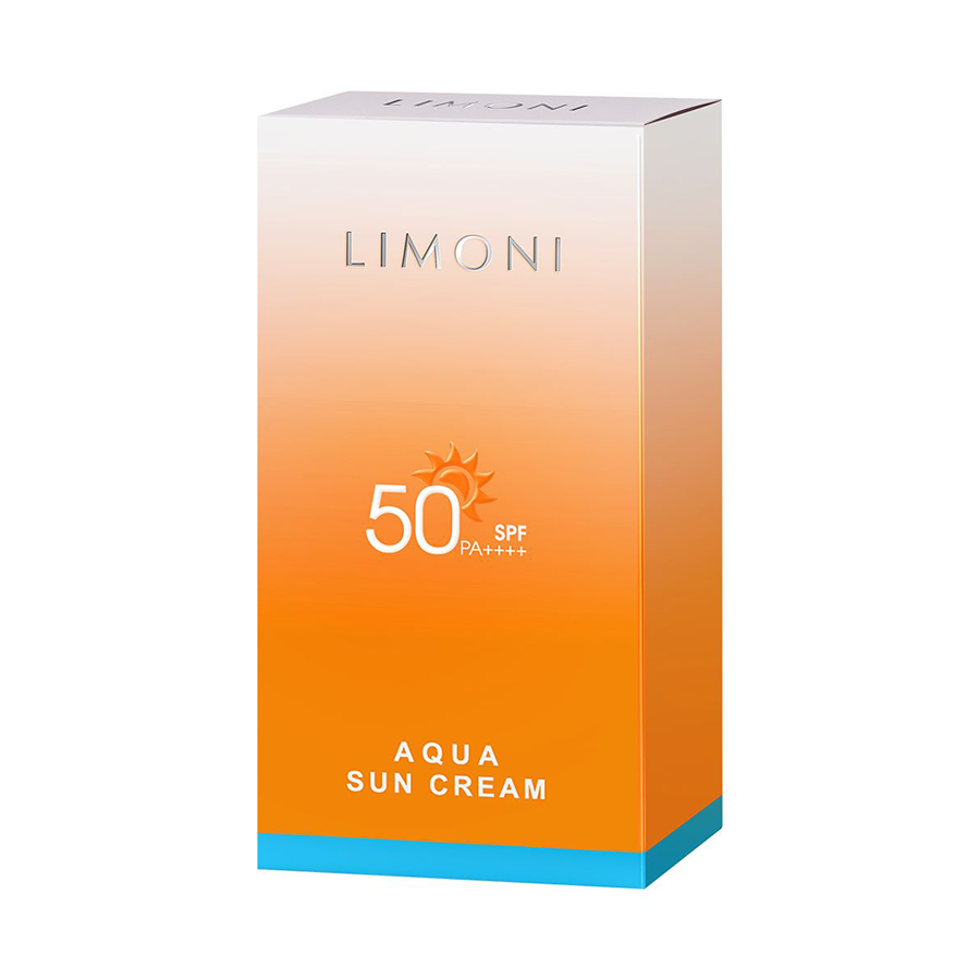 LIMONI Крем солнцезащитный SPF 50+РА++++ / Aqua Sun Cream 50 мл, фото 2