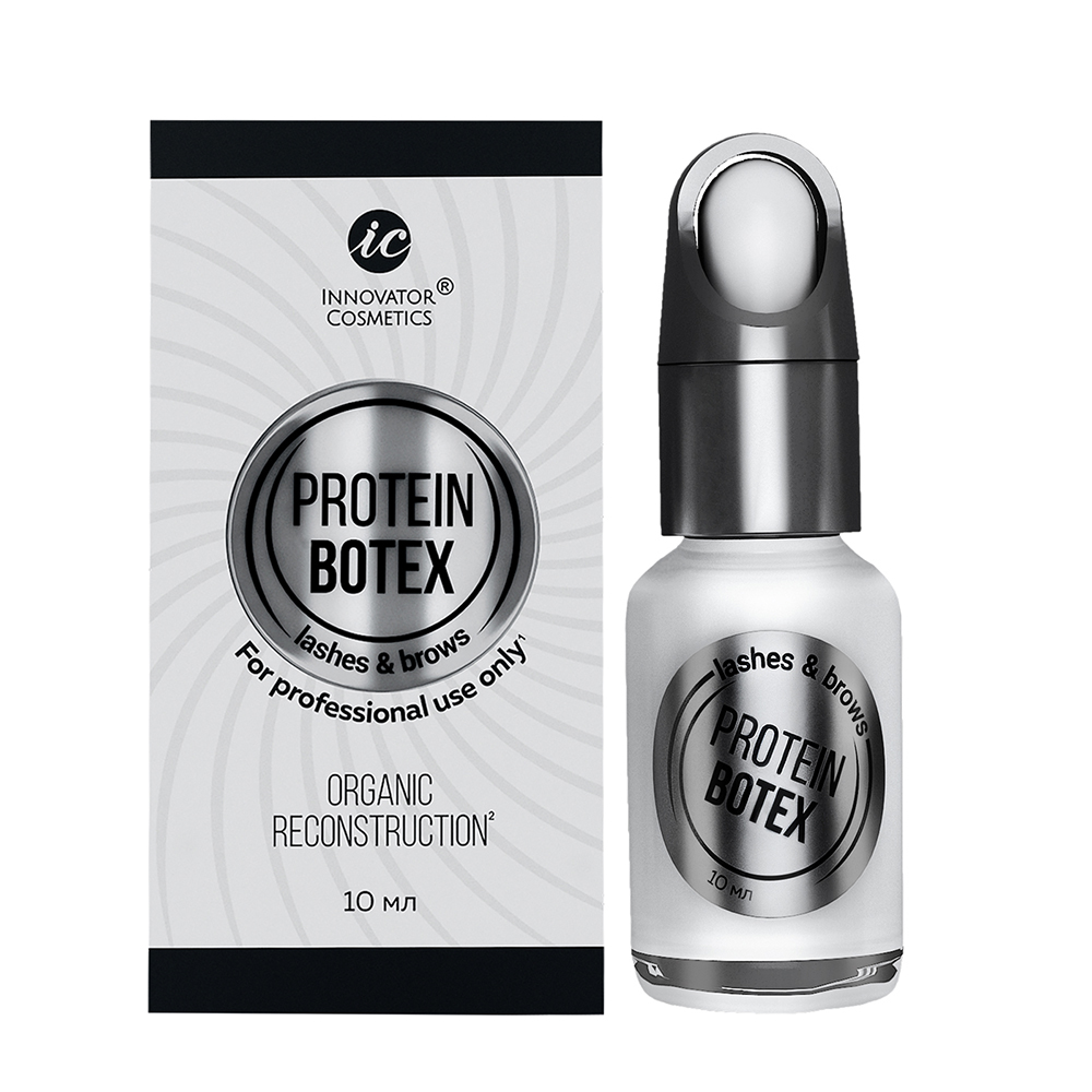 INNOVATOR COSMETICS Состав для протеиновой реконструкции ресниц и бровей / PROTEIN BOTEX 10 мл, фото 2