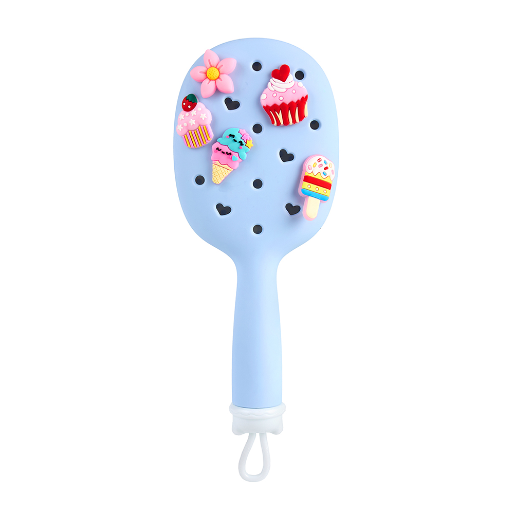 SOLOMEYA Набор украшений для расчески, Мороженое / Set of charms for hair brush, Ice Cream 5 шт, фото 2