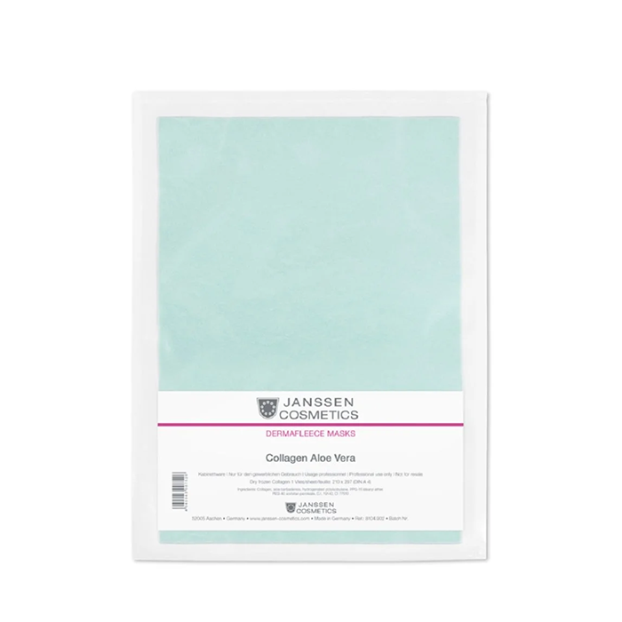 JANSSEN COSMETICS Коллаген с алоэ / Collagen Aloe Dermafleece masks 1 шт, фото 1