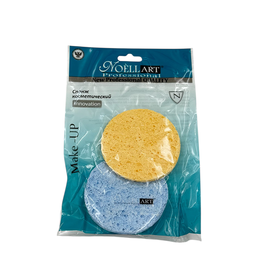 NOELL ART Professional Спонж для умывания целлюлозный 2шт/NoellART, фото 3