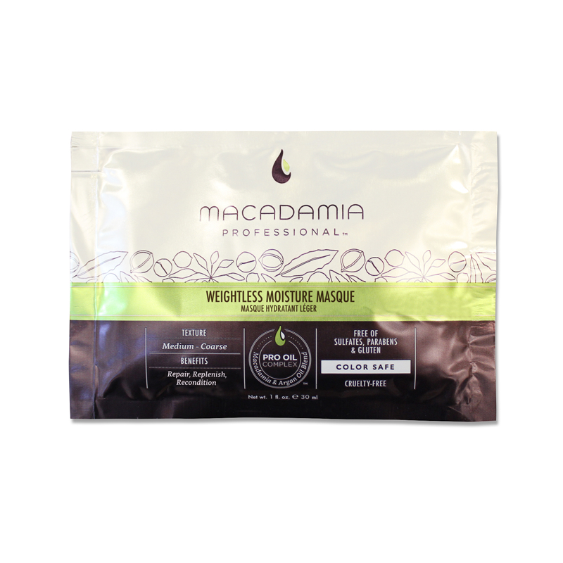 MACADAMIA PROFESSIONAL Маска увлажняющая для тонких волос / Weightless Moisture 30 мл, фото 1