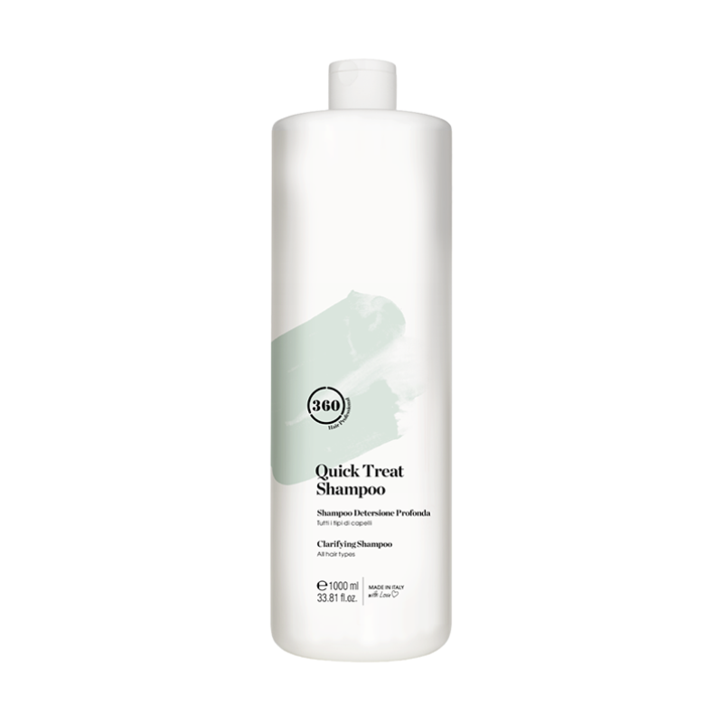 360 HAIR PROFESSIONAL Шампунь глубокого очищения для всех типов волос / Quick Treat Shampoo 1000 мл