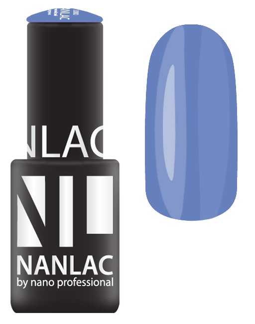 

NANO PROFESSIONAL 2179 гель-лак для ногтей, запрещенная связь / NANLAC 6 мл, Синие