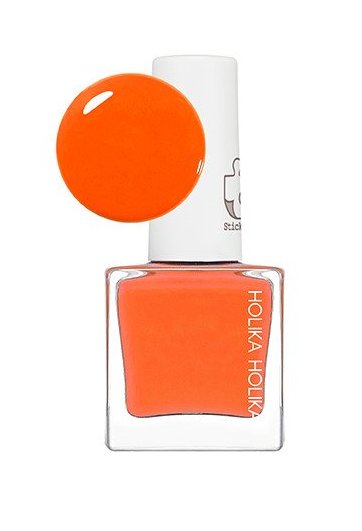 HOLIKA HOLIKA Лак-пленка для ногтей Пис Мэтчинг, OR01 оранжевый / Piece Matching Nails (Sticker) Orange Mango 10 мл