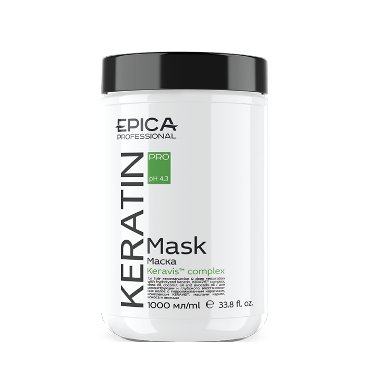 EPICA PROFESSIONAL Маска для реконструкции и глубокого восстановления волос / Keratin Pro 1000 мл