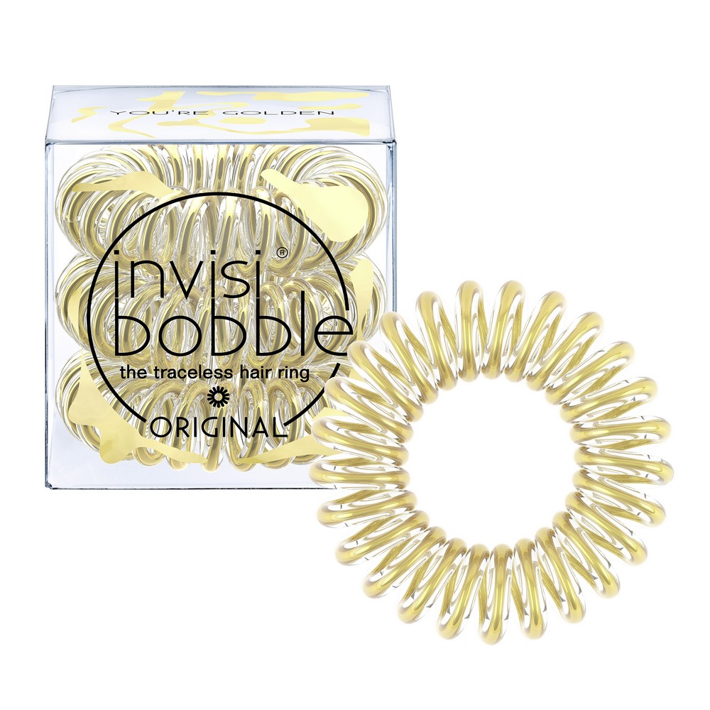 INVISIBOBBLE Резинка-браслет для волос / ORIGINAL Time To Shine You’re Golden
