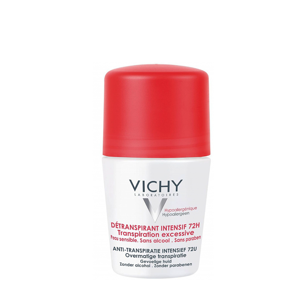 VICHY Дезодорант-шарик антистресс от избыточного потоотделения 72 часа / Deodorant 50 мл