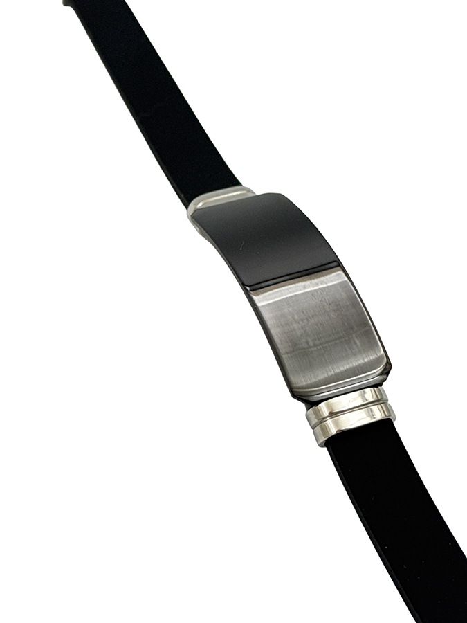 IWOU PROFESSIONAL Браслет Сталь с силиконовым ремешком унисекс, фото 5