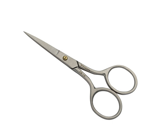 METZGER Ножницы для ногтей NS-1/5-D (ST), прямые матовые хвост длинные прямые волосы парика