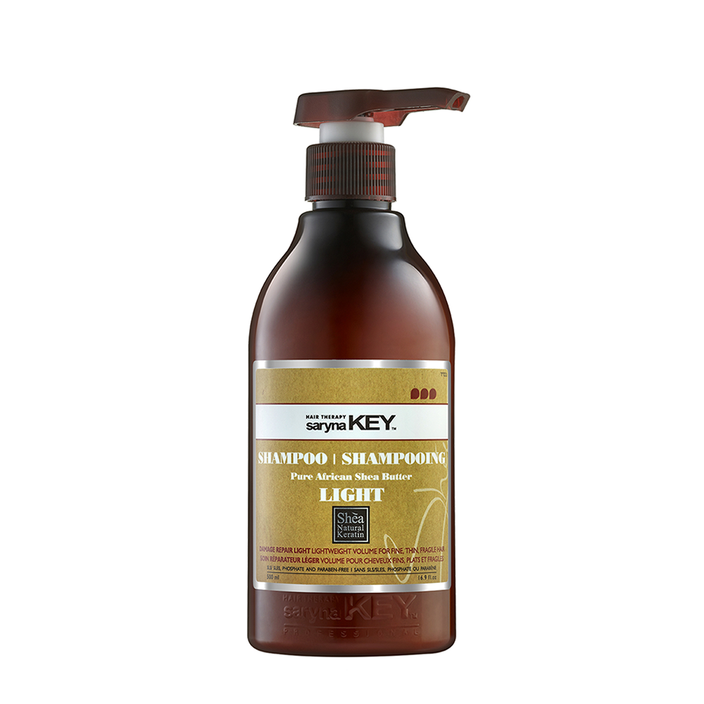 SARYNA KEY Шампунь для восстановления волос с африканским маслом ши / Damage repair light 500 мл