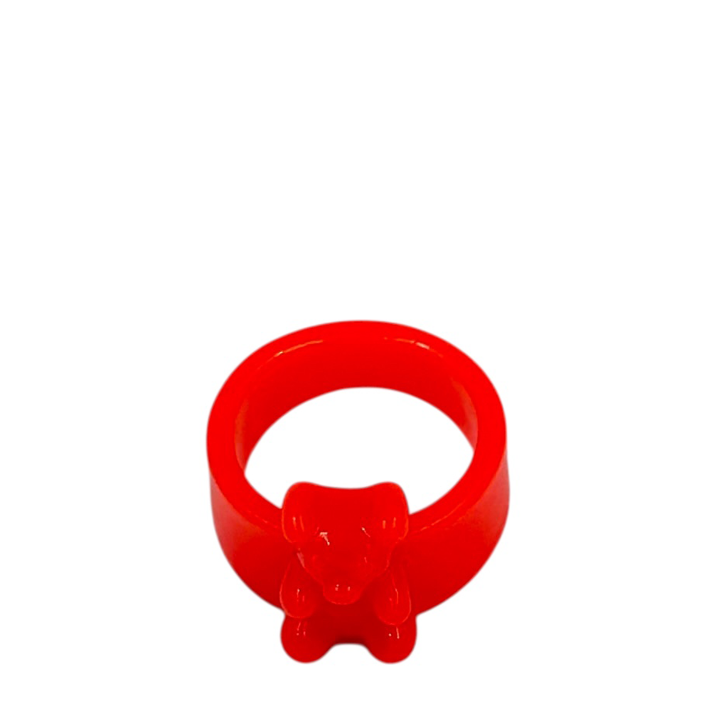 IWOU PROFESSIONAL Кольцо Медвежонок оранжевый, фото 1