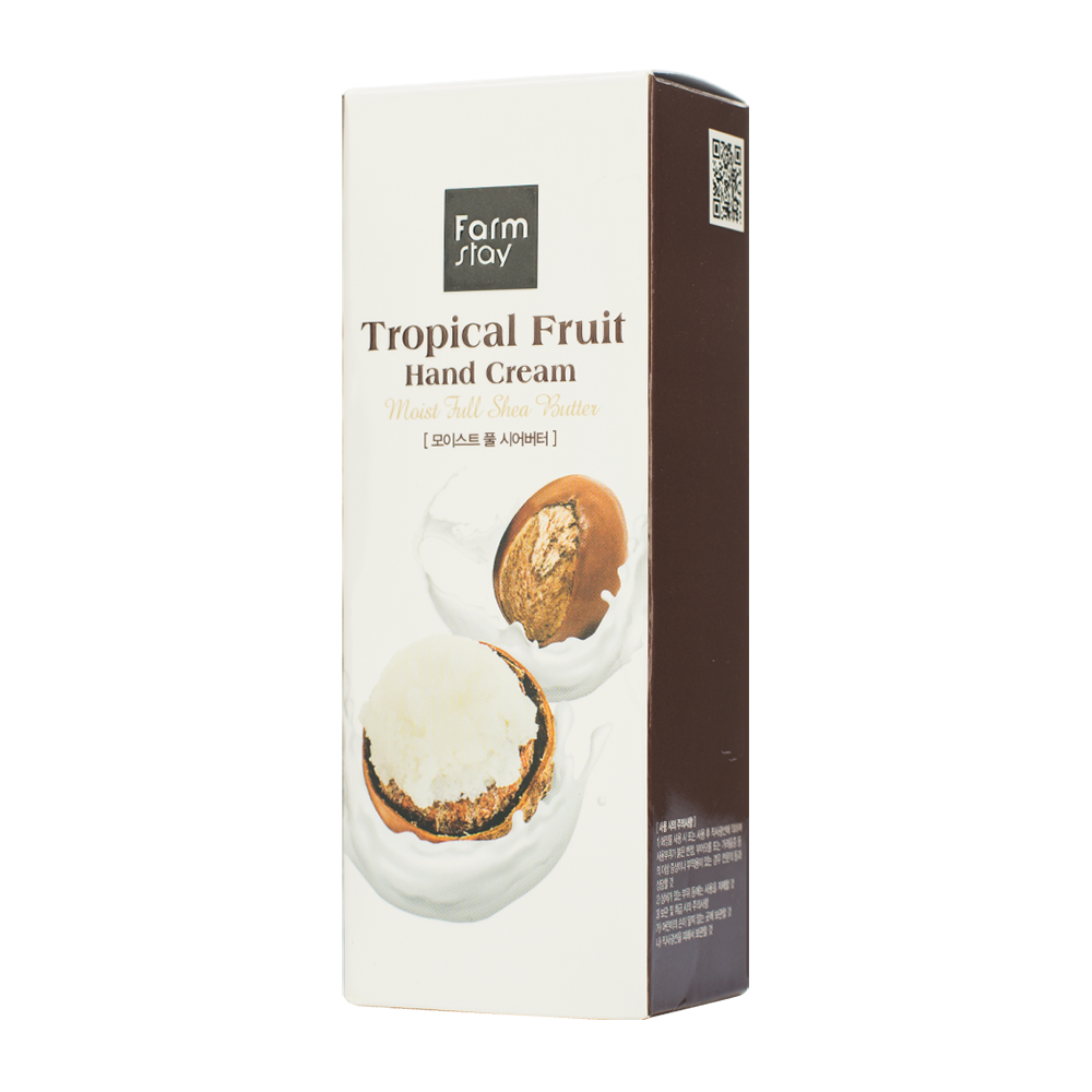 FARMSTAY Крем суперпитательный для рук Тропические фрукты, с маслом ши 50 мл, фото 3