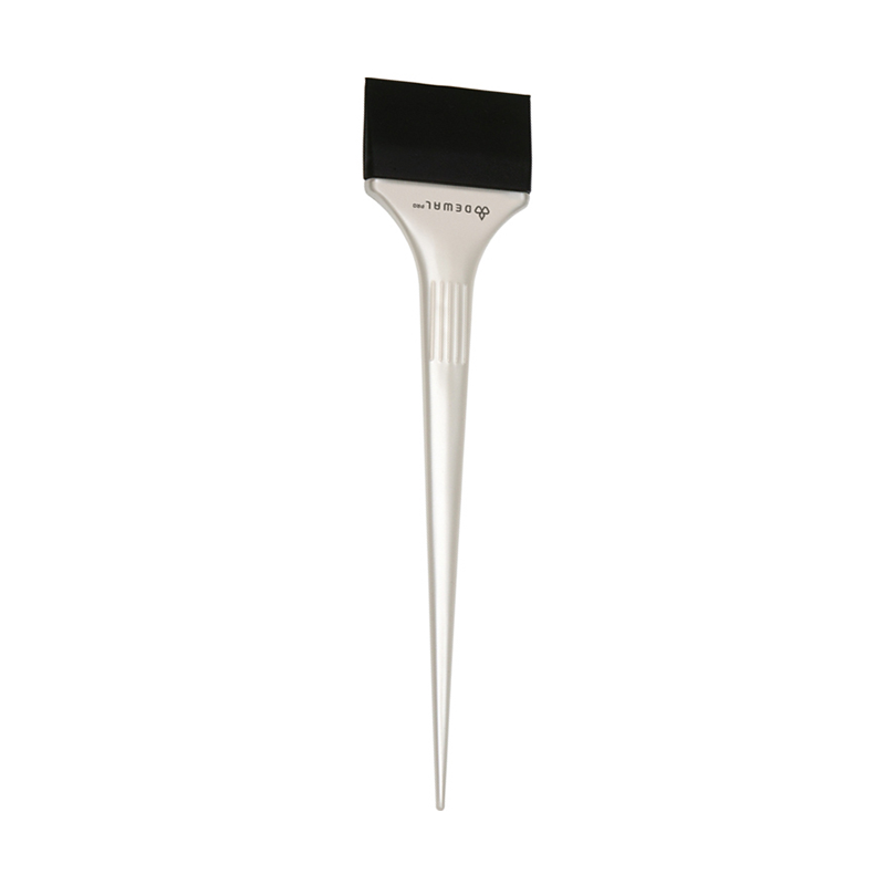 DEWAL PROFESSIONAL Кисть-лопатка для окрашивания силиконовая, широкая, черная с белой ручкой 54 мм профессионалы