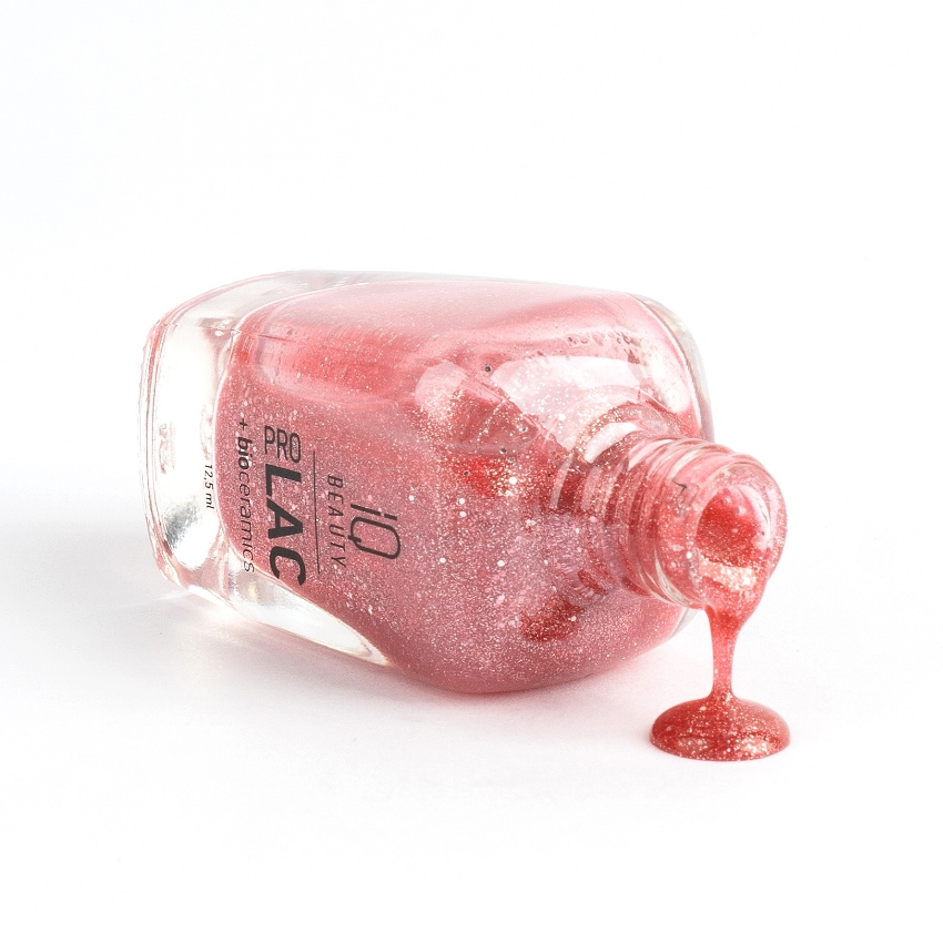 IQ BEAUTY 103 лак для ногтей укрепляющий с биокерамикой / Nail Polish PROLAC+bioceramics 12,5 мл, фото 4