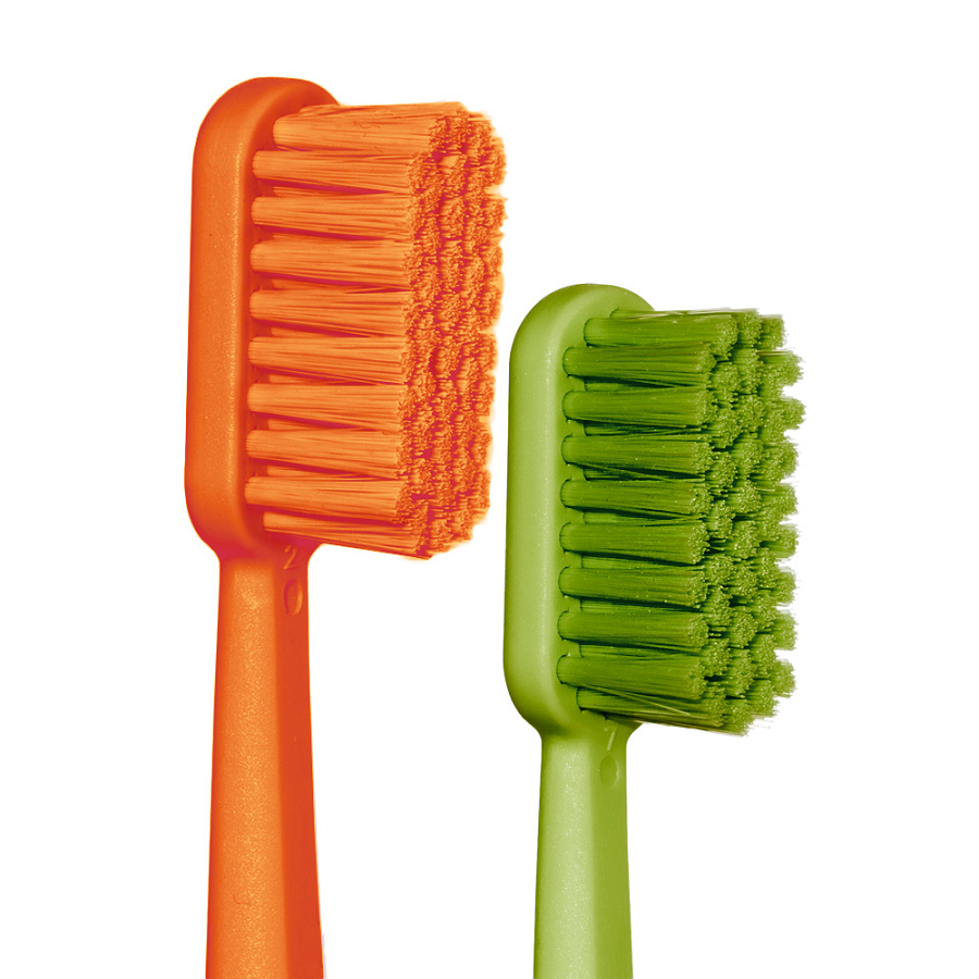 REVYLINE Набор зубных щёток, оранжевая+хаки / SM6000 DUO Orange + Khaki 2 шт, фото 2