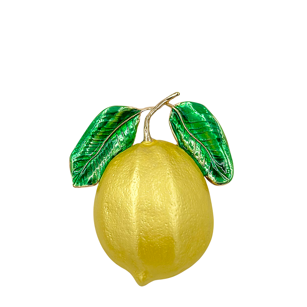 IWOU PROFESSIONAL Брошь-магнит Лимон, фото 1