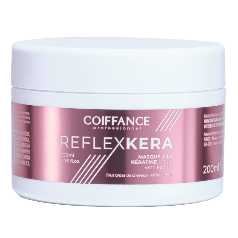 COIFFANCE PROFESSIONNEL Маска с кератином для восстановления и эластичности волос / REFLEXKERA MASQUE A LA KERATINE 200 мл