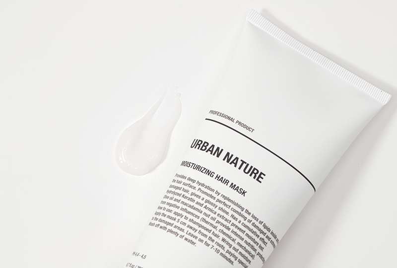 URBAN NATURE Маска увлажняющая для волос / MOISTURIZING MASK 200 мл, фото 3