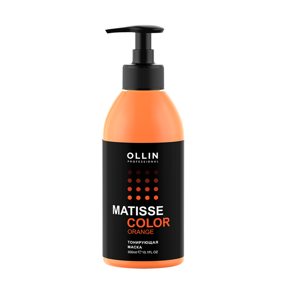 OLLIN PROFESSIONAL Маска тонирующая Оранж / MATISSE COLOR 300 мл