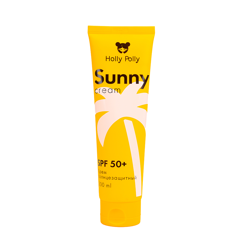 HOLLY POLLY Крем солнцезащитный для лица и тела SPF 50+ / Holly Polly Sunny 200 мл твое имя