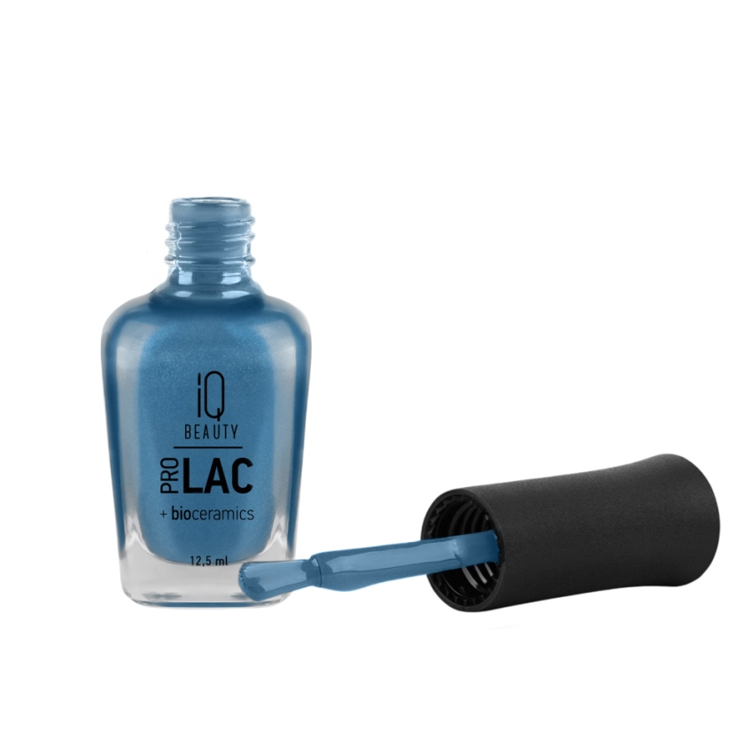 IQ BEAUTY 111 лак для ногтей укрепляющий с биокерамикой / Nail Polish PROLAC+bioceramics 12,5 мл, фото 2