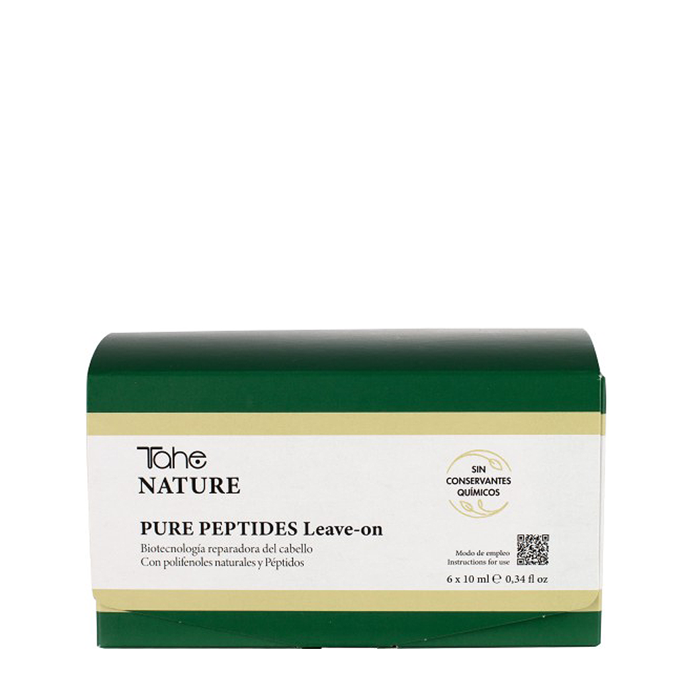 

TAHE Сыворотка с пептидами против ломкости волос / NATURE-PURE PEPTIDES LEAVE-ON 6*10 мл