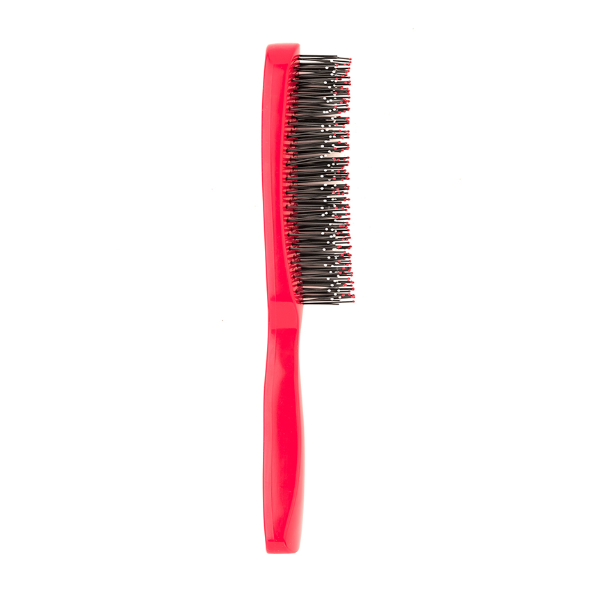 I LOVE MY HAIR Щетка парикмахерская для волос Therapy Brush, красная глянцевая M, фото 4