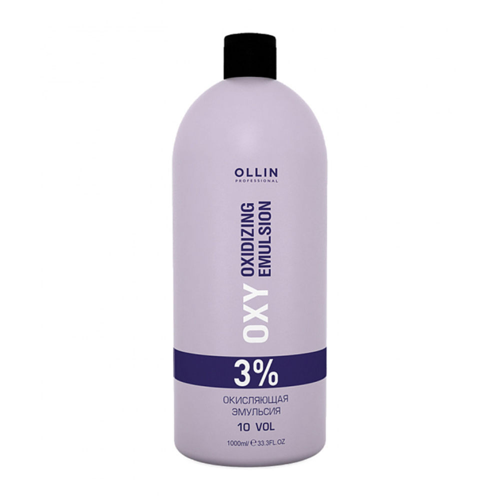 OLLIN PROFESSIONAL Эмульсия окисляющая 3% (10vol) / Oxidizing Emulsion OLLIN performance OXY 1000 мл