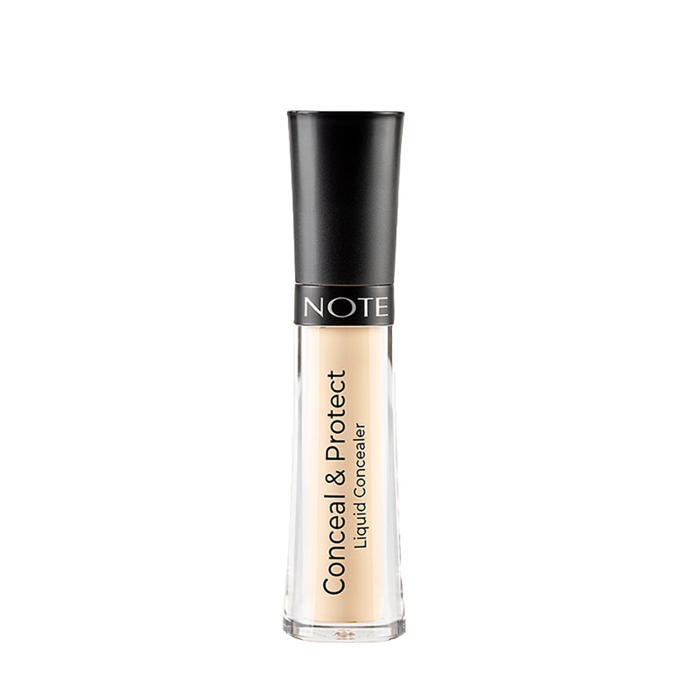 NOTE Консилер жидкий маскирующий защитный 01 CONCEAL PROTECT LIQUID CONCEALER 45 мл 855₽
