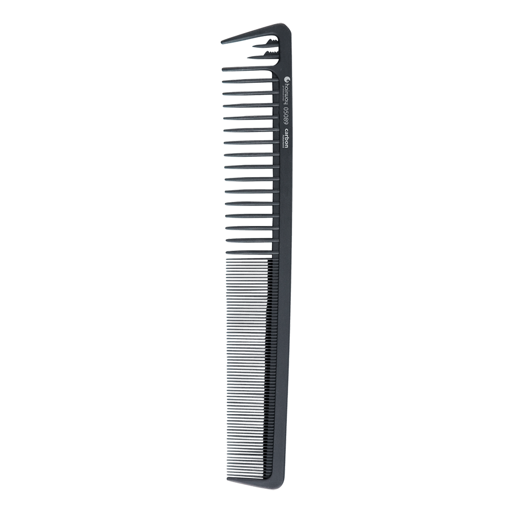 HAIRWAY Расческа Carbon Advance комбинированная 210 мм hairway расческа excellence комбинированная 180 мм