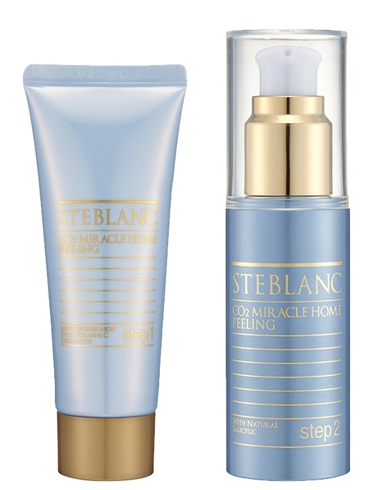 STEBLANC Пилинг двухфазный СО2 для лица / AQUA FRESH 2 х 50 мл, фото 2