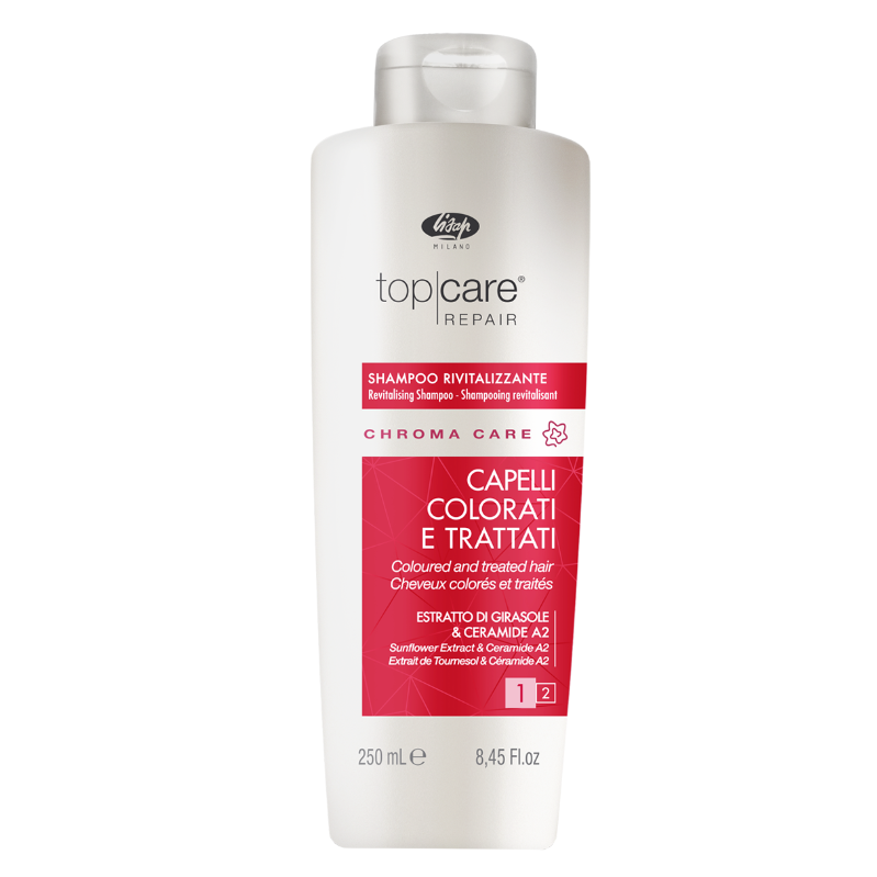 LISAP MILANO Шампунь оживляющий для окрашенных волос / Top Care Repair Chroma Care Revitalizing Shampoo 250 мл шампунь для окрашенных волос tinta color shampoo