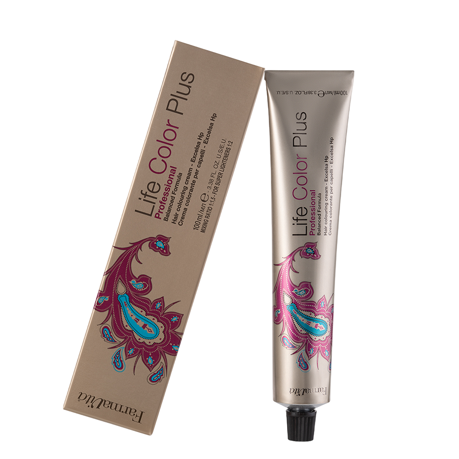 FARMAVITA 5.81 крем-краска для волос, средний коричневый кашемир пепельный / LIFE COLOR PLUS NEW 100 мл, фото 2