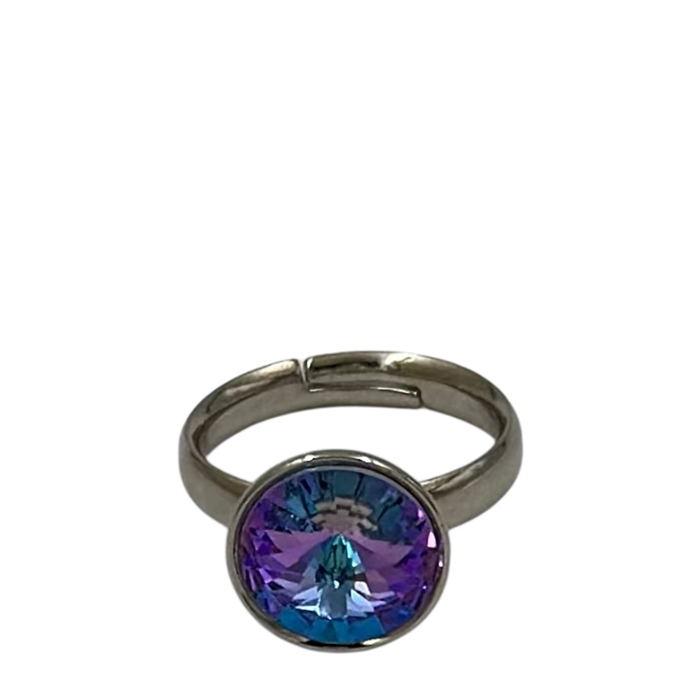 IWOU PROFESSIONAL Кольцо Алмаз розово-фиолетовый, фото 1