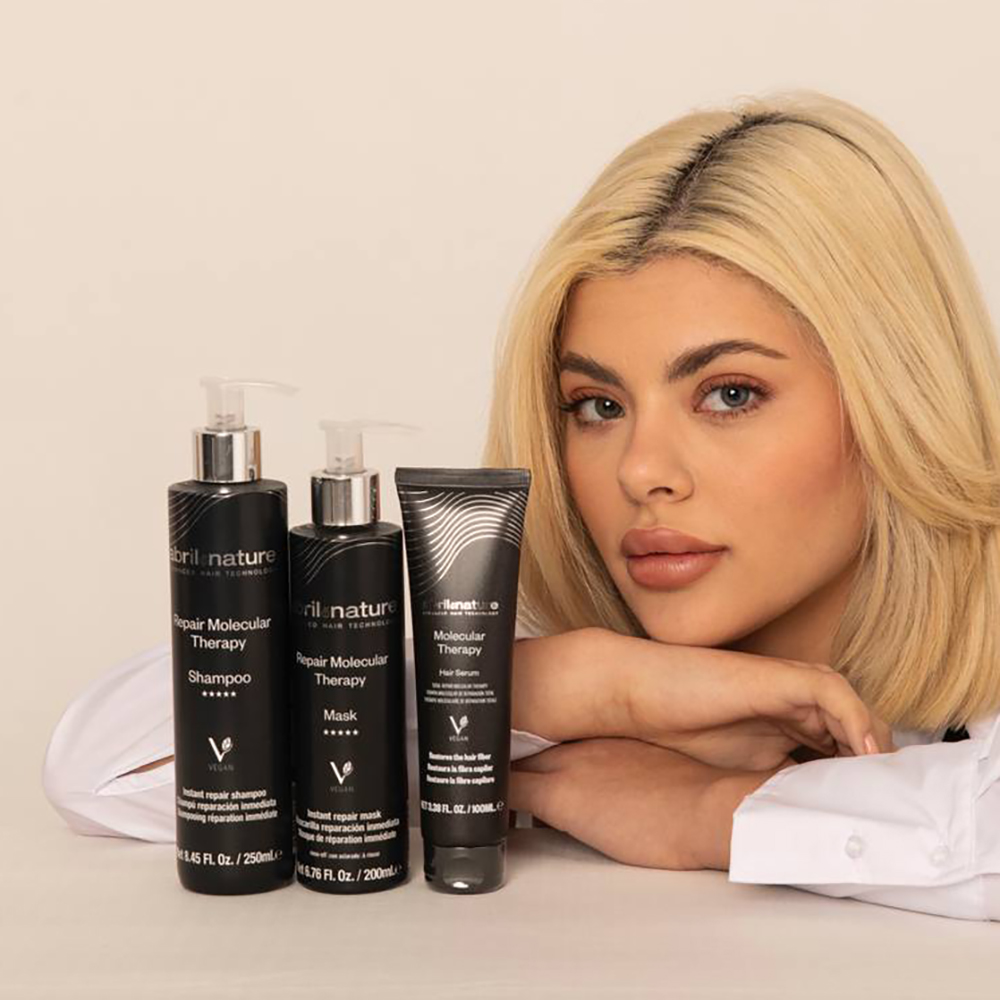 ABRIL ET NATURE Шампунь восстанавливающий молекулярная терапия для волос / Repair Molecular Therapy shampoo 250 мл, фото 8