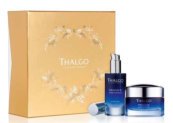 

THALGO Набор Интенсивная регенерирация для лица (крем 50 мл, сыворотка 30 мл) Prodige des Oceans Global Anti-Ageing Gift set