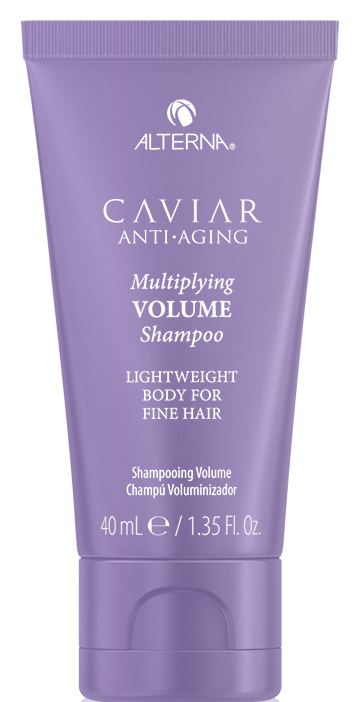 Купить ALTERNA Шампунь-лифтинг для объема и уплотнения волос с кератиновым комплексом / Caviar Anti-Aging Multiplying Volume Shampoo 40 мл