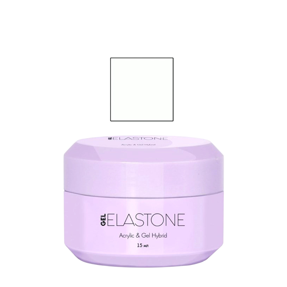 

RUNAIL Гибрид акрила и геля №3945 / ELASTONE GEL 15 мл, Белые
