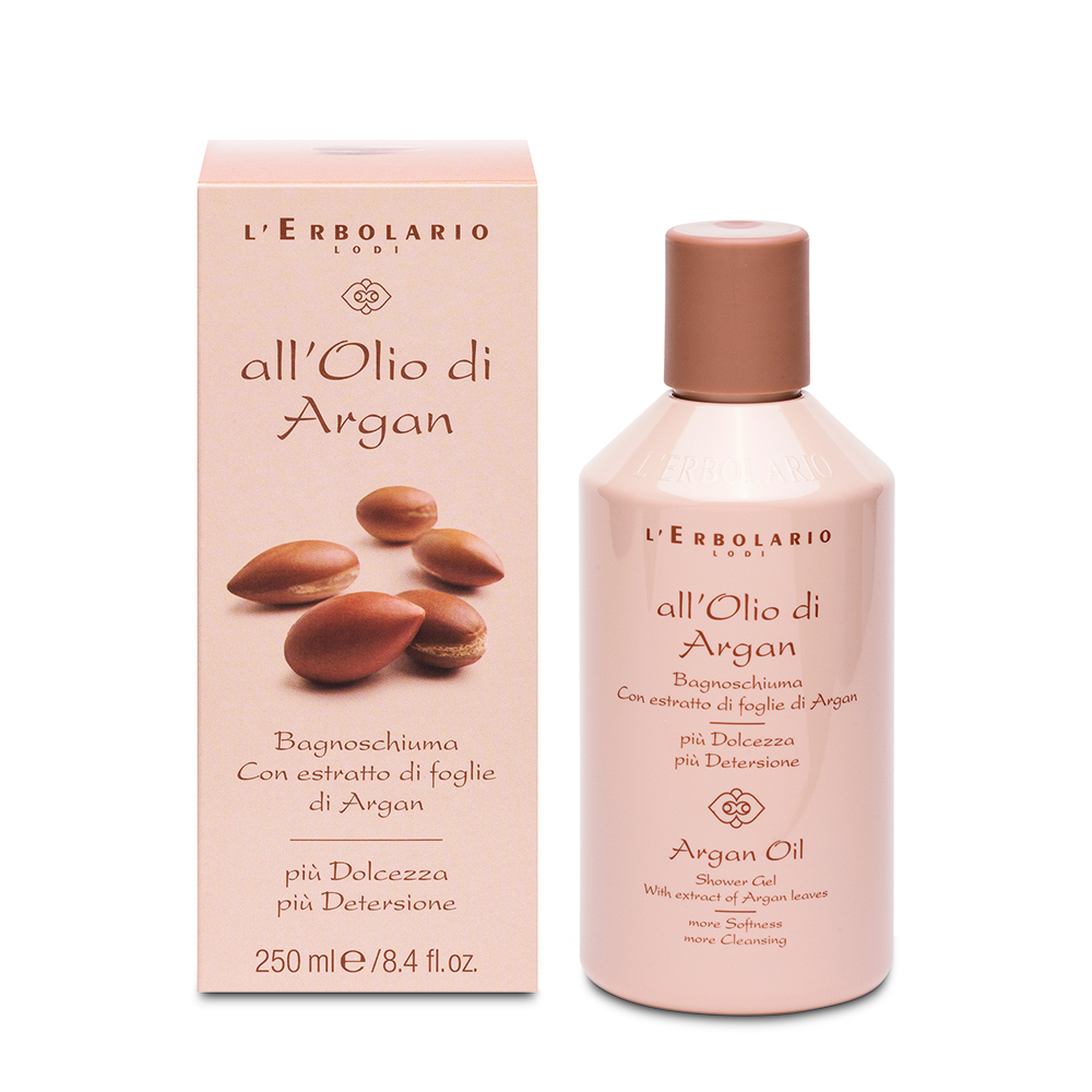 LERBOLARIO Гель для душа для с маслом арганы / Argan Oil Shower Gel 250 мл, фото 2