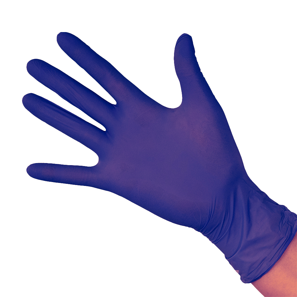 SAFE & CARE Перчатки нитрил фиолетовые М / Safe&Care XN 303 200 шт нитриловые перчатки одноразовые 20 шт для домашнего хозяйства