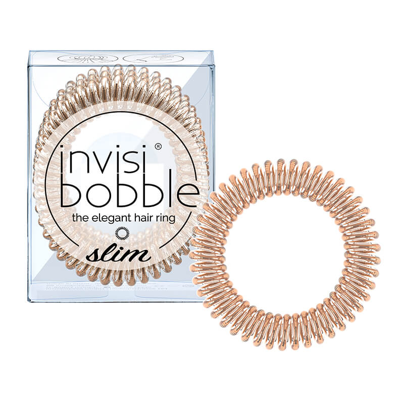 INVISIBOBBLE Резинка-браслет для волос / SLIM Bronze Me Pretty invisibobble резинка браслет для волос ballerina bow 1 шт