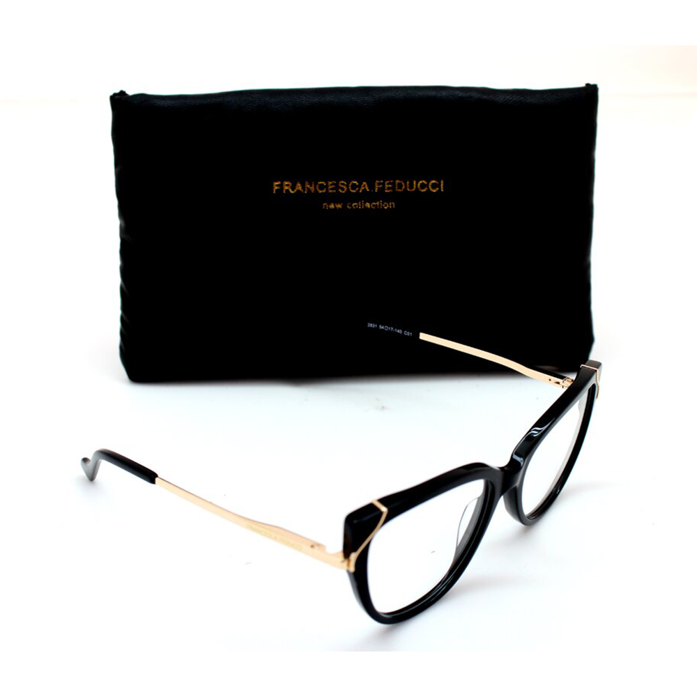 FRANCESCA FEDUCCI Оправа для очков, ацетат 2831 c01 / FRANCESCA FEDUCCI, фото 4